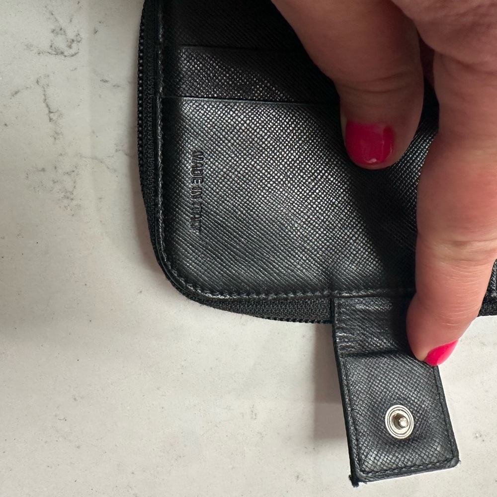 Prada Nylon Black Compact Wallet - Picture 7 of 15